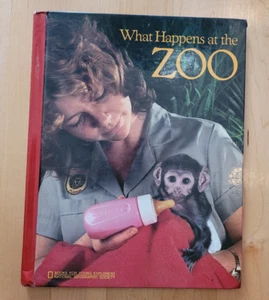 What Happens at the Zoo Hardcover by National Geographics - Picture 1 of 5