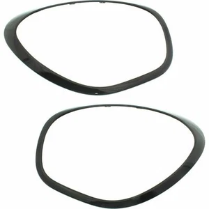 Headlight Trim Bezels Lamps For MINI Cooper R60 Countryman 2011-2016 Black New A - Picture 1 of 7