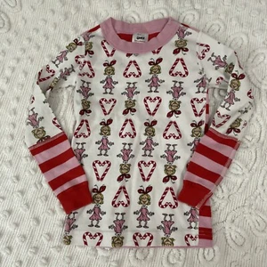 Hanna Anderson Grinch Christmas Pajama Top Cindy Lou Who Toddler Girl 5 Holiday - Picture 1 of 7
