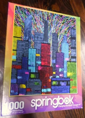 Springbok 'View From The 28th Floor' 1000-Piece Puzzle Art by Jeff Hanson NEW - Image 1 of 4