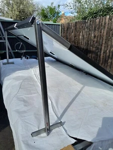 Adjustable Steel Solar Panel Mounting frame. Shed Boat Mount - Picture 1 of 5