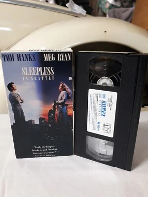 Sleepless in Seattle (VHS tape, 1993) Tom Hanks, Meg Ryan, tested works good! - Image 1 of 4