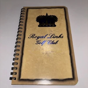 Royal Links Las Vegas (jetzt geschlossen) Walters Golf Course Yardage Guide 2010 selten - Bild 1 von 5