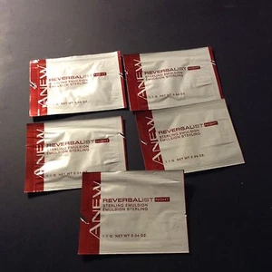 Avon Anew Reversalist Night Sterling Emulsion Plus Bonus Samples 7 NEW - Picture 1 of 4