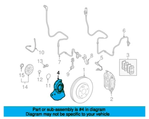 Mercedes-Benz S-Class W221 Front Right Brake Dust Shield A2214202644 - Picture 1 of 5