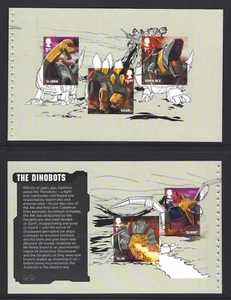 2022 GB QEII ROYAL MAIL DY44 TRANSFORMERS PRESTIGE STAMP BOOK PANES 3 AND 4 - Picture 1 of 1