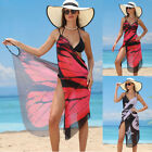 Women Swimwear Tops Dress Cover Up Wraps Bikini Scarf Beach Sarong Butterfly