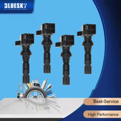 4X Ignition Coils For MAZDA6 GG GH GY L3 L5 DOHC TURBO 2.3L 2.5L I4 2005-2012 - image 1 of 4