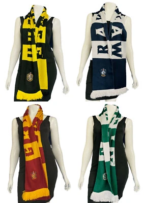 Harry Potter Bufandas Hogwarts Toda Casa Mujer Tejidas Bufandas Niña Novedad Regalo Foto 1 de 4
