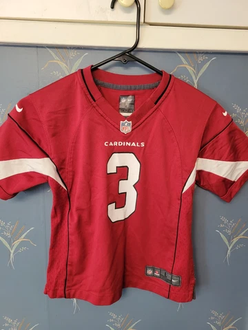 Arizona Cardinals Carson Palmer Nike NFL Toddler Kids Jersey Size Large 7 Cover