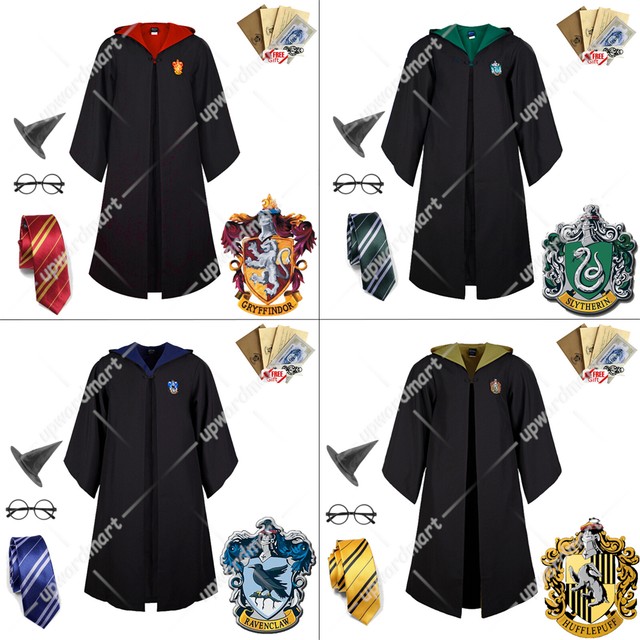 Slytherin Robe Adult Standard Costume - The Party Place - Conway