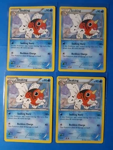 4x Seaking (12/30 or 25/30) & 4x Goldeen (13/30 or 26/30) XY Suicune Kit NM - Picture 1 of 2