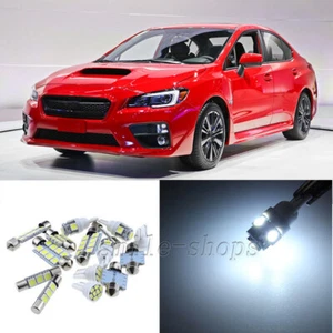 Bright White 8pcs Interior LED Light Kit for 2011-2015 Subaru WRX STI - Picture 1 of 7