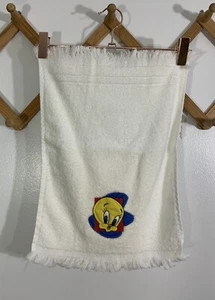 Tweety Bird Vintage Hand Towel Looney Tunes 1990s  - Picture 1 of 6