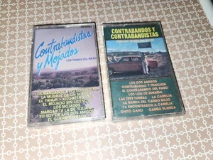 Contrabando Y Corridos 2 Cassettes Originales Musica Mexicana Raro Sealed New - Picture 1 of 6