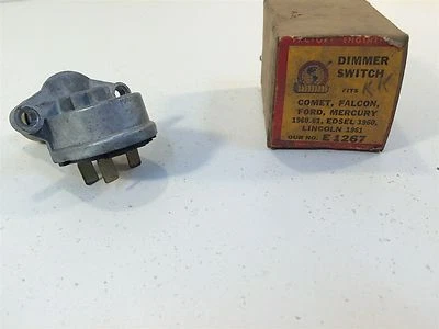 Interruptor atenuador vintage E1267 International Parts Corp 1960 Edsel 1961 Lincoln Foto 1 de 4