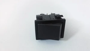 1 SWANN Switch ON OFF Toggle 6 Pin Barrier DPDT Rocker AC Series 50 15A Black - Picture 1 of 6