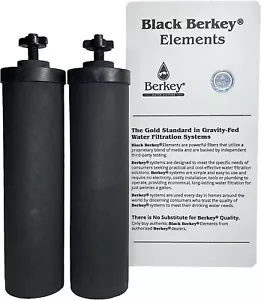 Berkey Authentic BB9-2 Black Purification Elements, Water Filter replacement - Picture 1 of 7