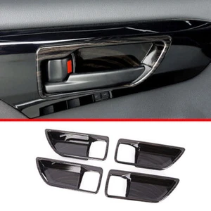 Wood Grain Interior Door Handle Bowl Cover Trim For Toyota Highlander 2020-2024 - Bild 1 von 6