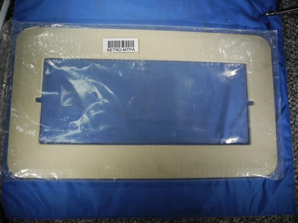 RETRO-MTPA Almond Trim Plate for  IntraSonic RETRO-M Intercom  (FREE SHIP!)   - Image 1 of 4