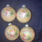 Vintage 1976 Leon Jason *Polly Pal* Lot of 2 Coby Glass Ornaments