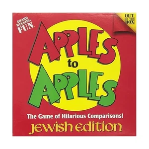 Out of the Box Boardgame Apples to Apples (Jewish Ed) Box VG+/NM - Picture 1 of 2