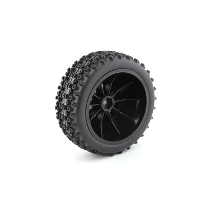 1/10 Short Course RC Off-Road Tires & Wheels 12mm Slash Rustler Set of 4Gy - Bild 1 von 4