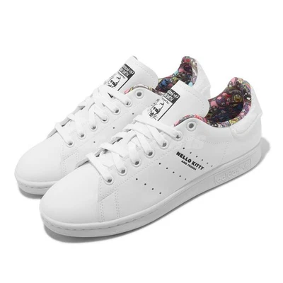 adidas Originals Hello Kitty x Stan Smith W White Women Casual Lifestyle HP9656 - Image 1 of 4