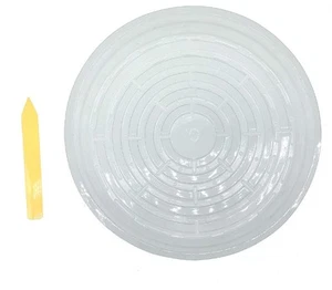 10 Inch Pot Saucer, Potted Clear Saucer Pack of 10 for Plants in Grow Bags an... - Picture 1 of 8