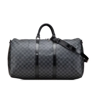 Louis Vuitton Damier Graphite Keepall Bandouliere 55 Boston/Schultertasche, 2-fach, - Bild 1 von 13