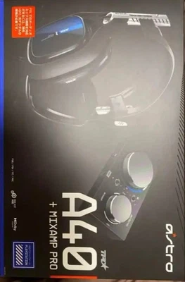ASTRO Gaming A40 gaming head set + MixAmp Pro TR mix amplifier F/S JAPAN Rare - Image 1 of 4