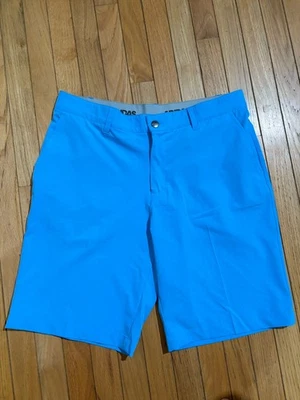 Pantalones cortos de golf Adidas azules para hombre talla 34 Foto 1 de 3