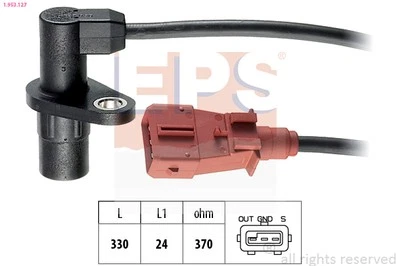 EPS 1.953.127 Sensor, RPM for CITROËN,PEUGEOT - Bild 1 von 3