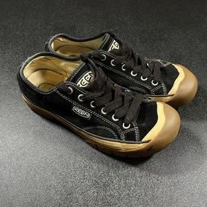 Keen Coronado Sneaker Damengröße 8,5 schwarz Samt Canvas - Bild 1 von 6