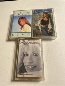 Carly Simon Cassette Tapes  See Pics  Good Tapes - Picture 1 of 3