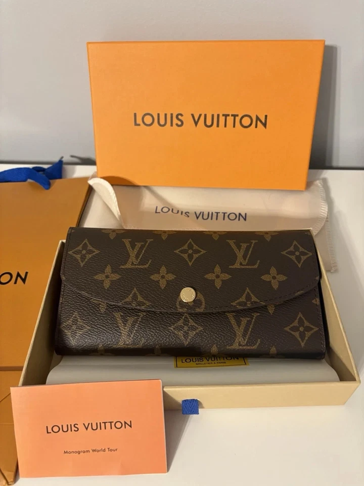 Louis Vuitton Portefeuille Sarah Monogram Long Wallet Brown - Image 1 of 4