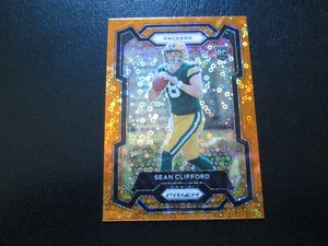 SEAN CLIFFORD 2023 PRIZM ORANGE DISCO PARALLEL ROOKIE CARD # 338 MINT? - Picture 1 of 2