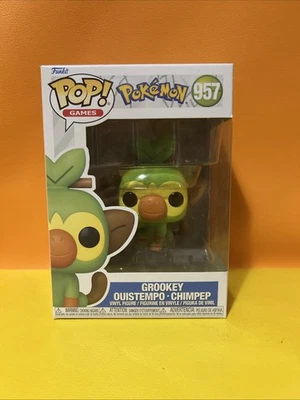 Figura Funko POP Pokemon Grookey Nº 957 Foto 1 de 4