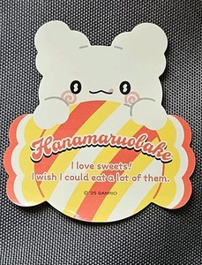 Sanrio Hanamaruobake 2" Maru Candy Sweets Sticker Hello Kitty Limited JUNE 2025 - Picture 1 of 2