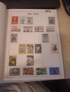SELLOS POSTALES EN TODO EL MUNDO (DAVAL102) BELGIA - Imagen 1 de 1