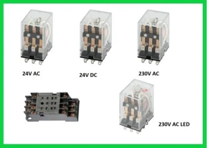 Relais 3xUM 5A 11PIN  24V AC, 24V DC, 230V AC, 230V AC LED, Hutschienen - Bild 1 von 10