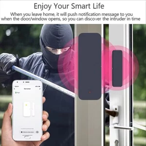 New 3 Pcs Wifi Door Sensor Window Security Burglar Alarm Alexa Google Home Smart - Picture 1 of 5