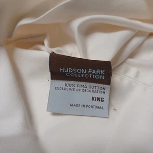Hudson Park Classic Linens Egyptian Cotton Pima KING Pillowcase x 1 - Picture 1 of 4