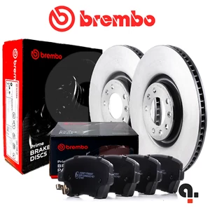 Brembo front brake discs and pads kit for Nissan Micra V from 12.2016 - Picture 1 of 13