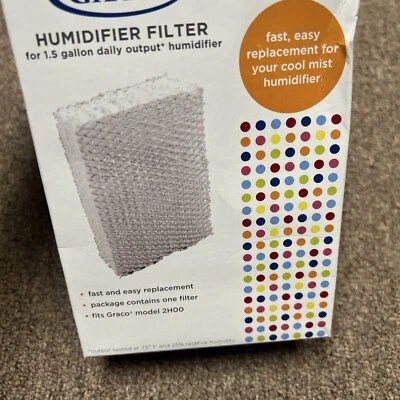 Filtro de repuesto para humidificador Graco de 1,5 galones para modelo 2H00 - Foto 1 de 4