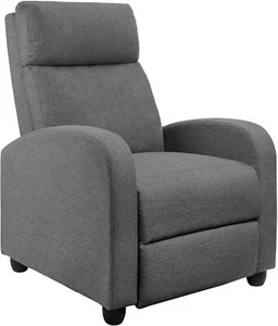 Recliner Chair Adjustable Home Theater Single Recliner Sofa Furniture - Picture 1 of 9