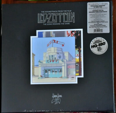LED ZEPPELIN °The Song Remains the Same° 180g #4LP BOX SET FACTORY SEALED  - Image 1 of 4