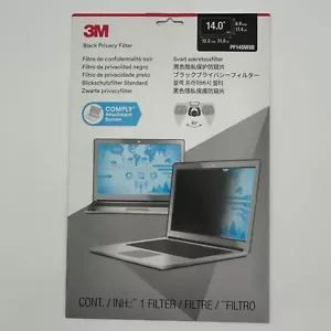 Filtro privacy oscurante senza cornice 3M PF140W9B 16:9 per laptop 14" nuovo - Foto 1 di 2