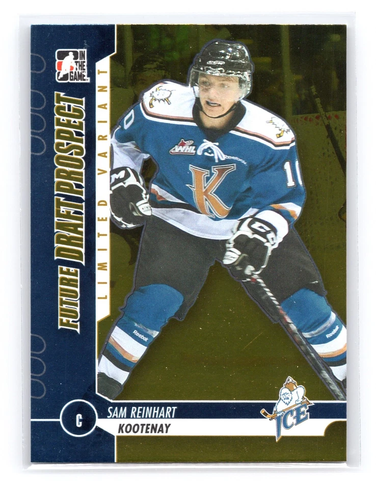 2013 In the Game Draft Prospects Limited Variant Gold /10 Sam Reinhart Rookie RC - Imagem 1 de 1