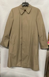 London Fog Mens Fur Lined Coat 38 Long Tan Possibly New - Picture 1 of 9
